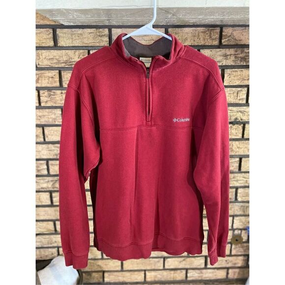 Columbia 1/4 Zip Fleece Pullover Jacket - Picture 1 of 6